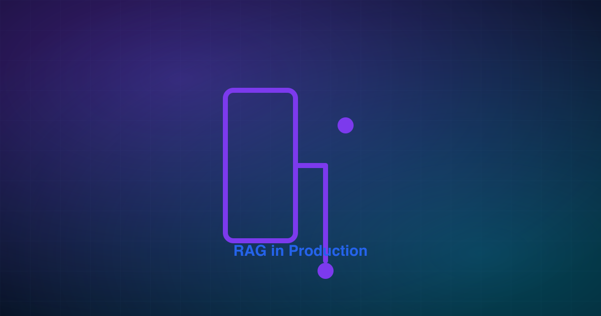 RAG in Production: From Demo to Reliable System